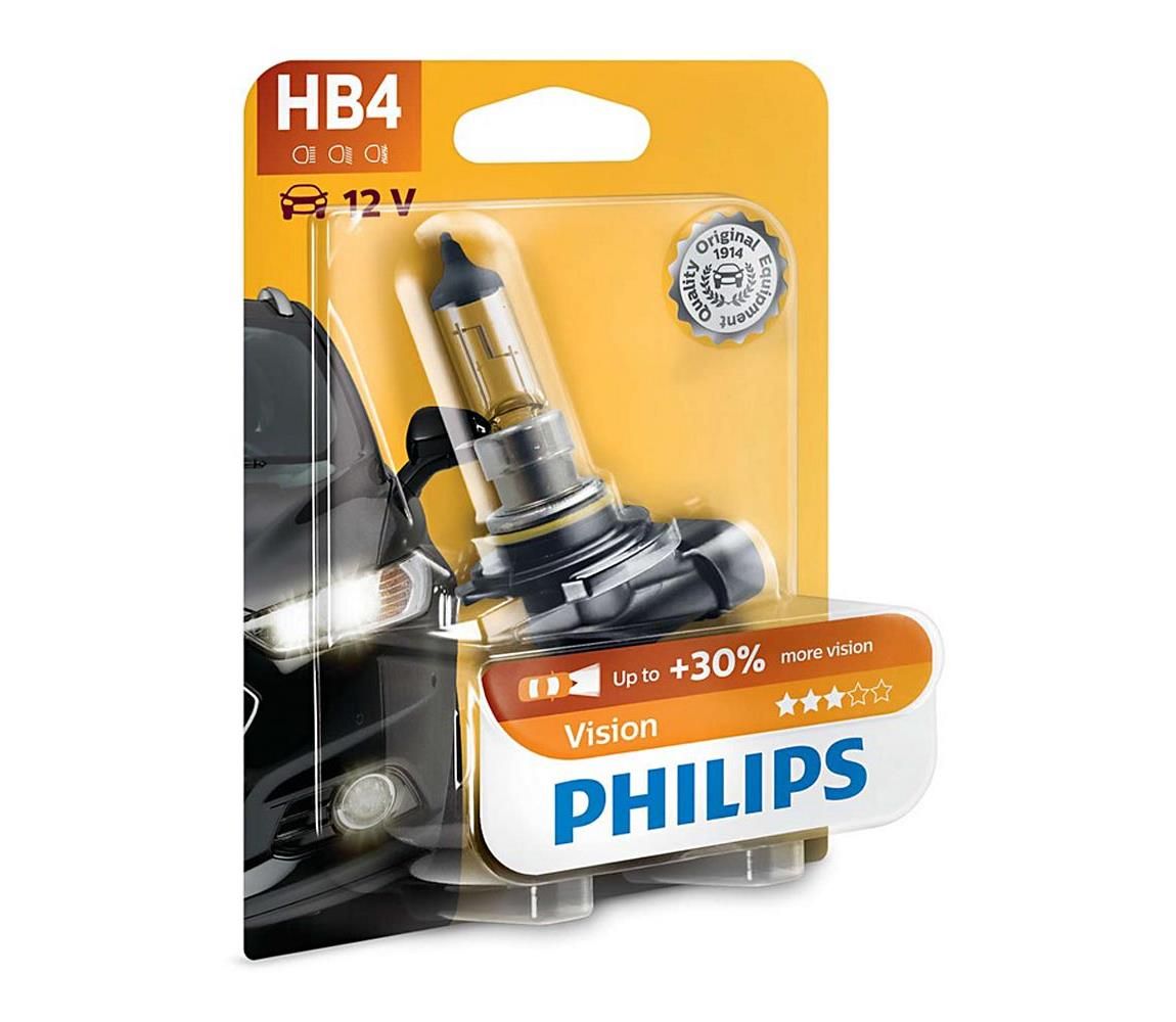 Autožiarovka Philips VISION 9006PRB1 HB4 P22d/60W/12V