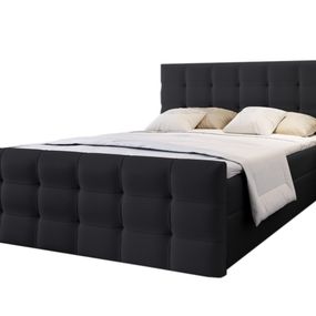 Expedo Čalúnená postel Boxspring SAIMON, 160x200, Soft 11