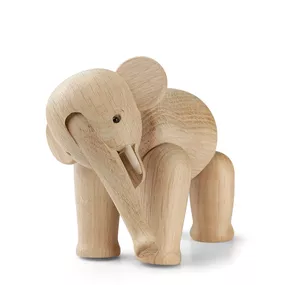 Kay Bojesen Denmark Drevený slon Oak Elephant Mini 9,5 cm