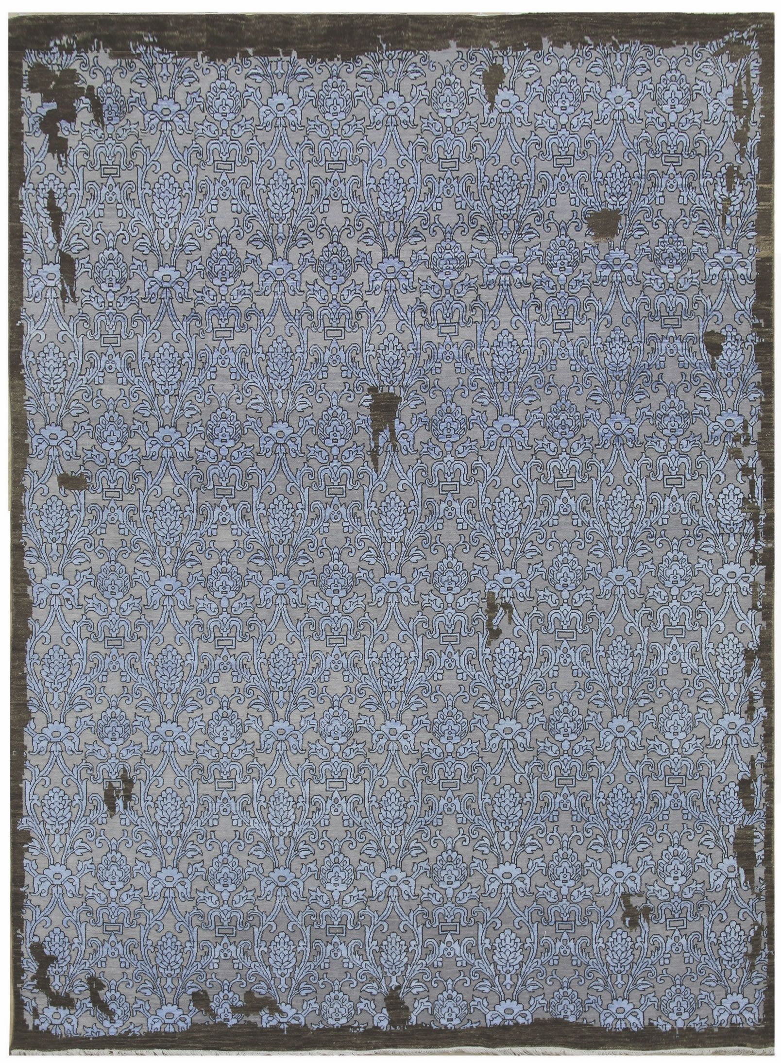 Diamond Carpets koberce Ručne viazaný kusový koberec Diamond DC-M 5 Silver / natural - 365x550 cm