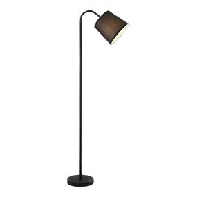 Rabalux 6640 - Stojacia lampa GODRIC 1xE27/25W/230V čierna