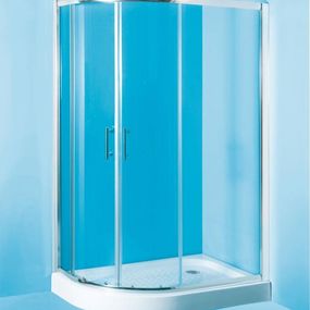 HOPA - Sprchovací asymetrický kút s vaničkou IBIZA II - Farba rámu zásteny - Hliník chróm, Rozmer A - 120 cm, Rozmer B - 80 cm, Smer zatváranie - Pravé (DX), Výplň - Číre bezpečnostné sklo - 5 mm OLBIBI212P