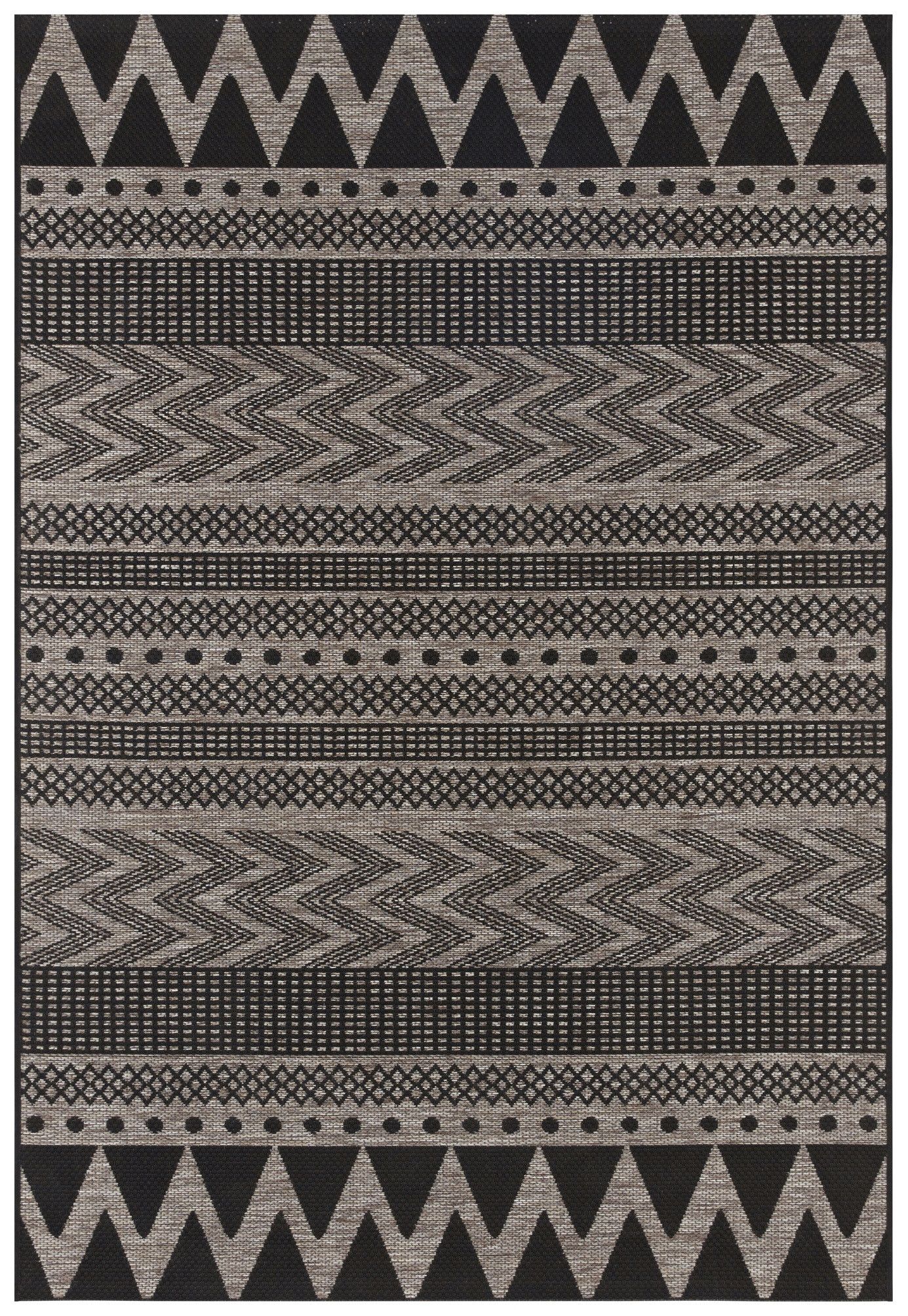 NORTHRUGS - Hanse Home koberce Kusový koberec Jaffa 103878 Beige / Anthracite - 70x200 cm