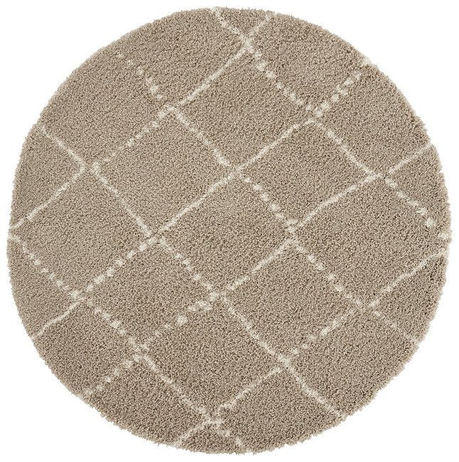 Mint Rugs - Hanse Home koberce Kusový koberec Allure 104405 Beige/Cream kruh - 120x120 (priemer) kruh cm