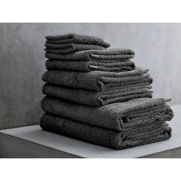 Sivý uterák z bio bavlny 50x100 cm Comfort - Södahl