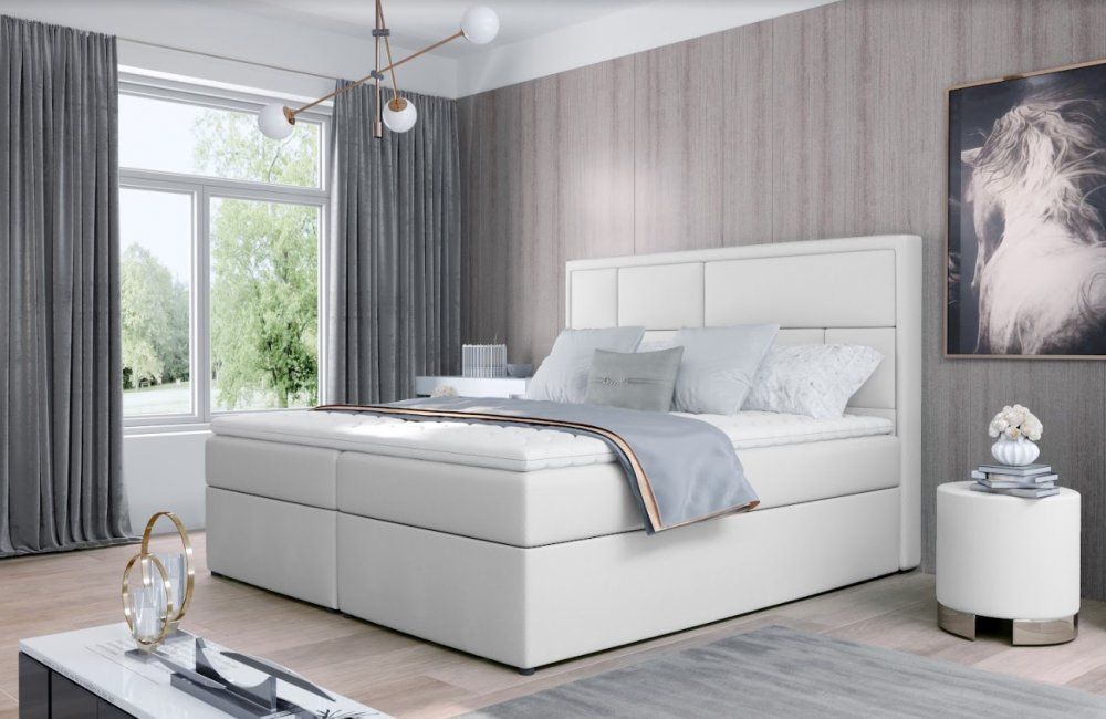 ArtElta Manželská posteľ MERON Boxspring | 180 x 200 cm Farba: Soft 17