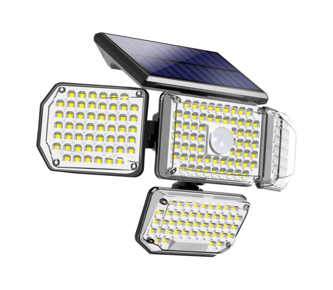 Immax 08499L - LED Solárne nástenné svietidlo so senzorom LED/5W/5,5V IP44