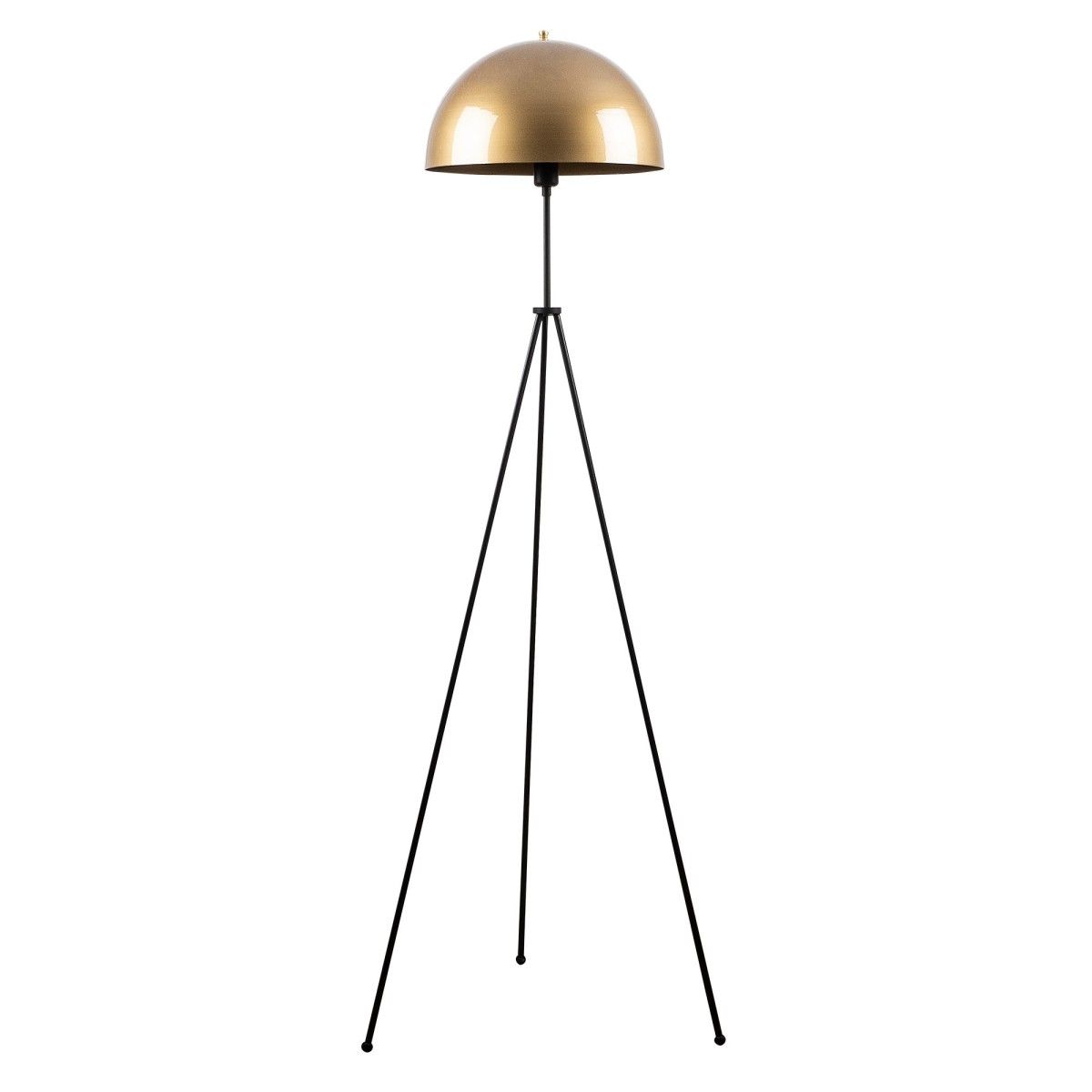 Stojacia lampa Can 170 cm zlatá/čierna