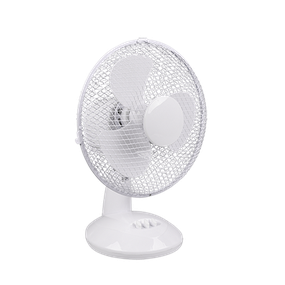 R025-01 TRIO RL BERGEN stolový otočný ventilátor s možnosťou naklápania 36 cm 21W IP20 biela