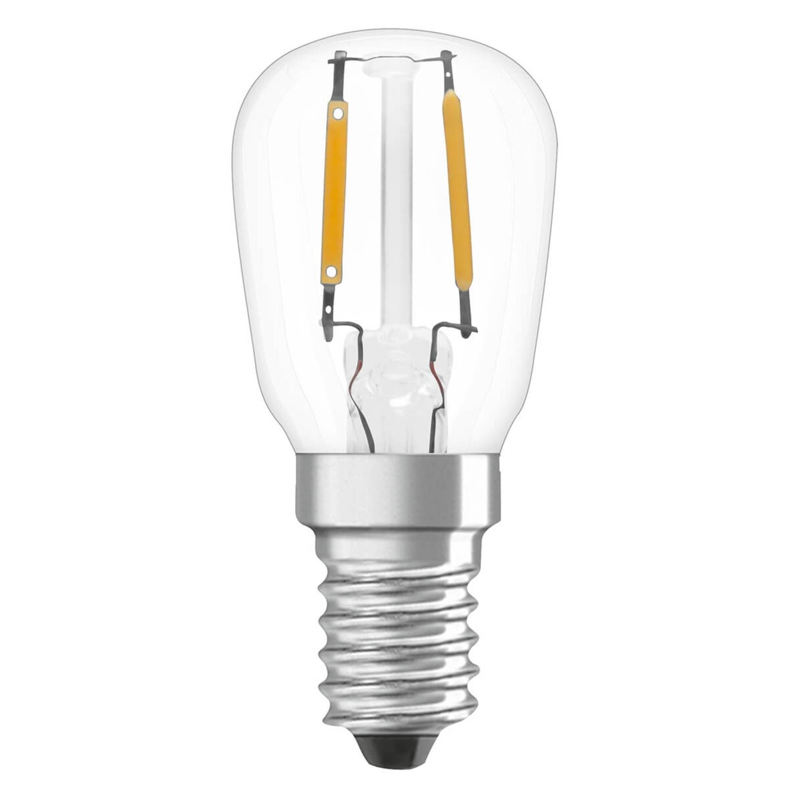 OSRAM LED žiarovka do chladničky filament E14 2, 2W, E14, 1.3W, Energialuokka: G, P: 6.5 cm