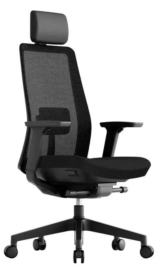 OFFICE PRO -  OFFICE PRO Kancelárska stolička K10 BLACK čierna