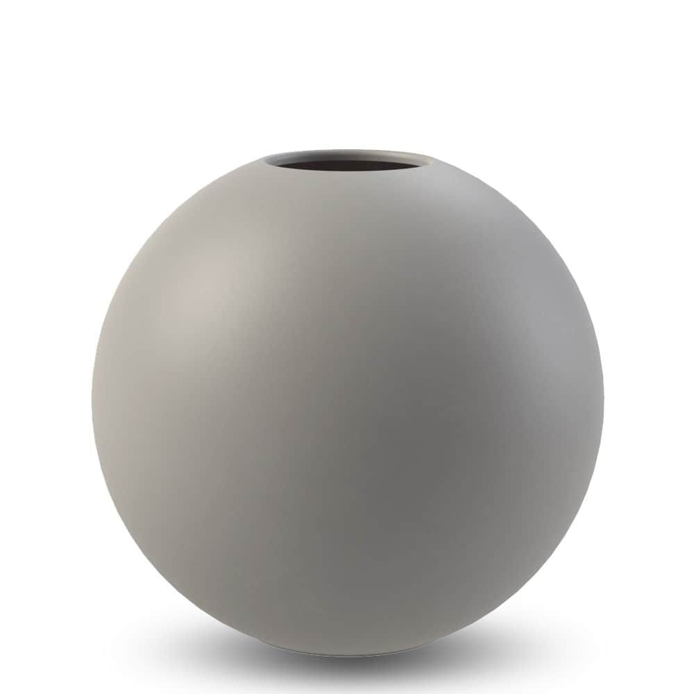 COOEE Design Guľatá váza Ball Grey 10 cm