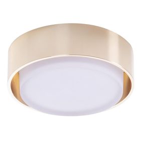 Azzardo AZ4390 - LED Kúpeľňové podhľadové svietidlo KASTORIA 7W/230V IP44 zlatá