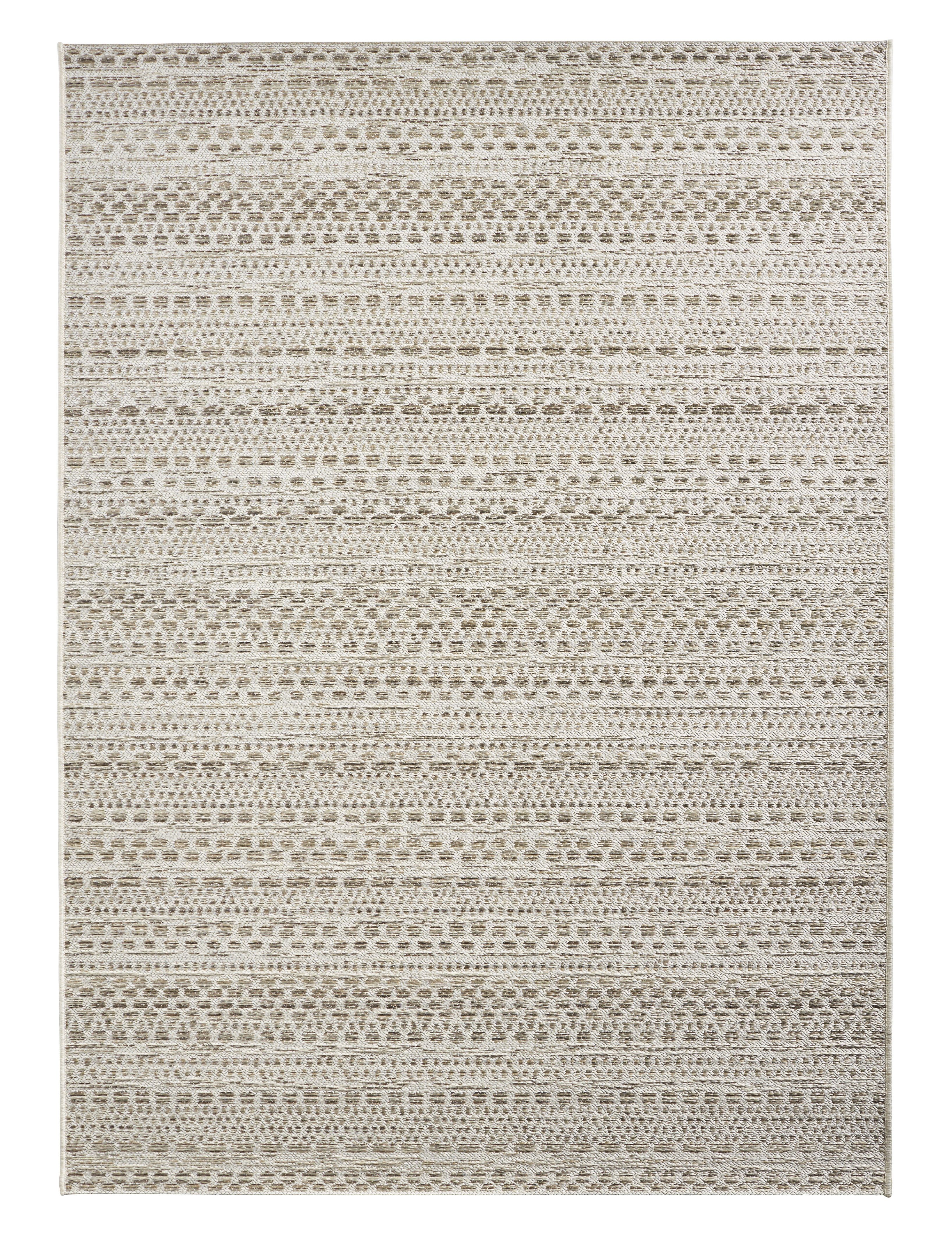 NORTHRUGS - Hanse Home koberce Kusový koberec Lotus Creme Taupe 103251 – na von aj na doma - 160x230 cm