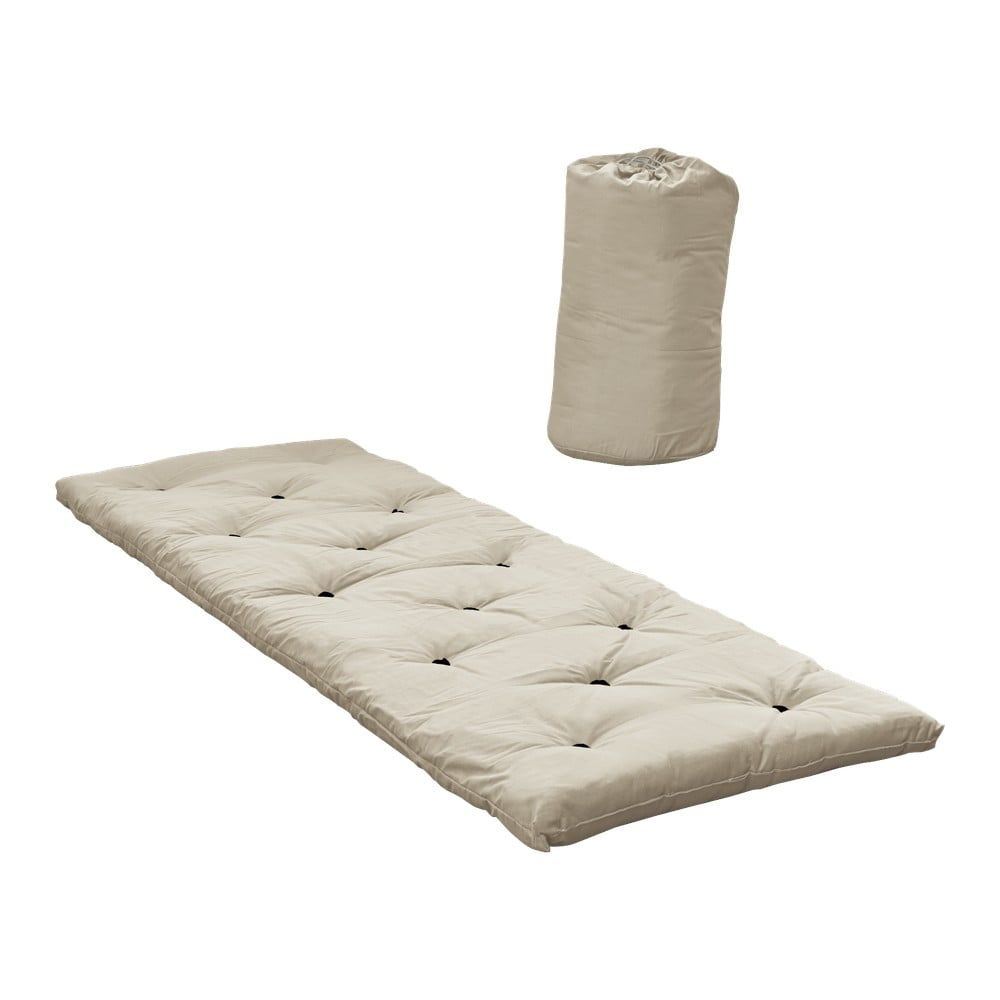 Béžový futónový matrac 70x190 cm Bed In a Bag Beige – Karup Design