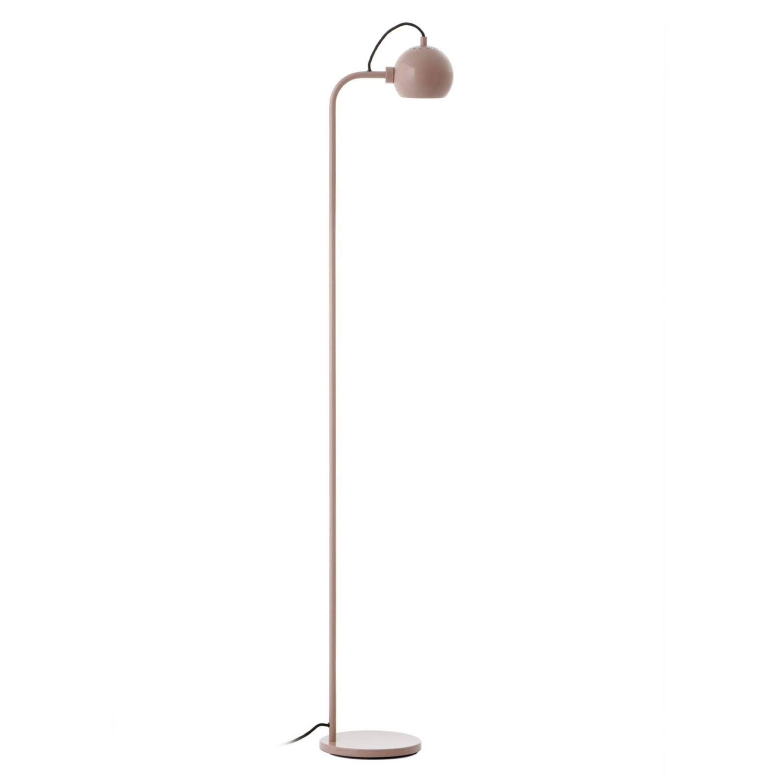 FRANDSEN Ball Single stojaca lampa, nude, Obývacia izba / jedáleň, kov, E14, 25W, L: 20 cm, K: 139.5cm