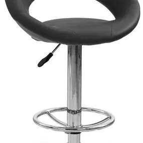 HALMAR barová stolička H15 čierna