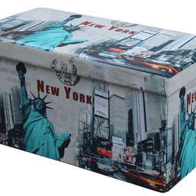 Taburetka Moly XL (vzor new york)