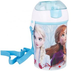 Stor · Plastová fľaša na pitie s viečkom Ľadové kráľovstvo - 450 ml