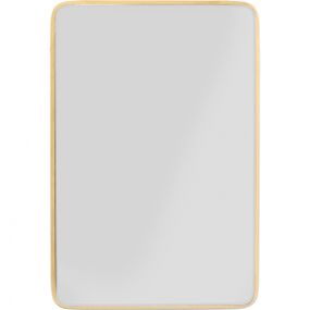 KARE Design Zrcadlo Jetset Square 94×64 cm - zlaté