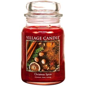 VILLAGE CANDLE Sviečka Village Candle - Christmas Spice 602 g