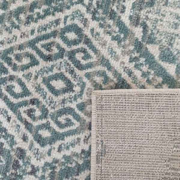 DomTextilu Škandinávsky koberec so vzormi mätovo zelenej farby 70562-247093