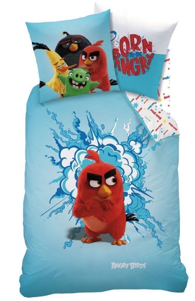 Detské obliečky ANGRY BIRD RED