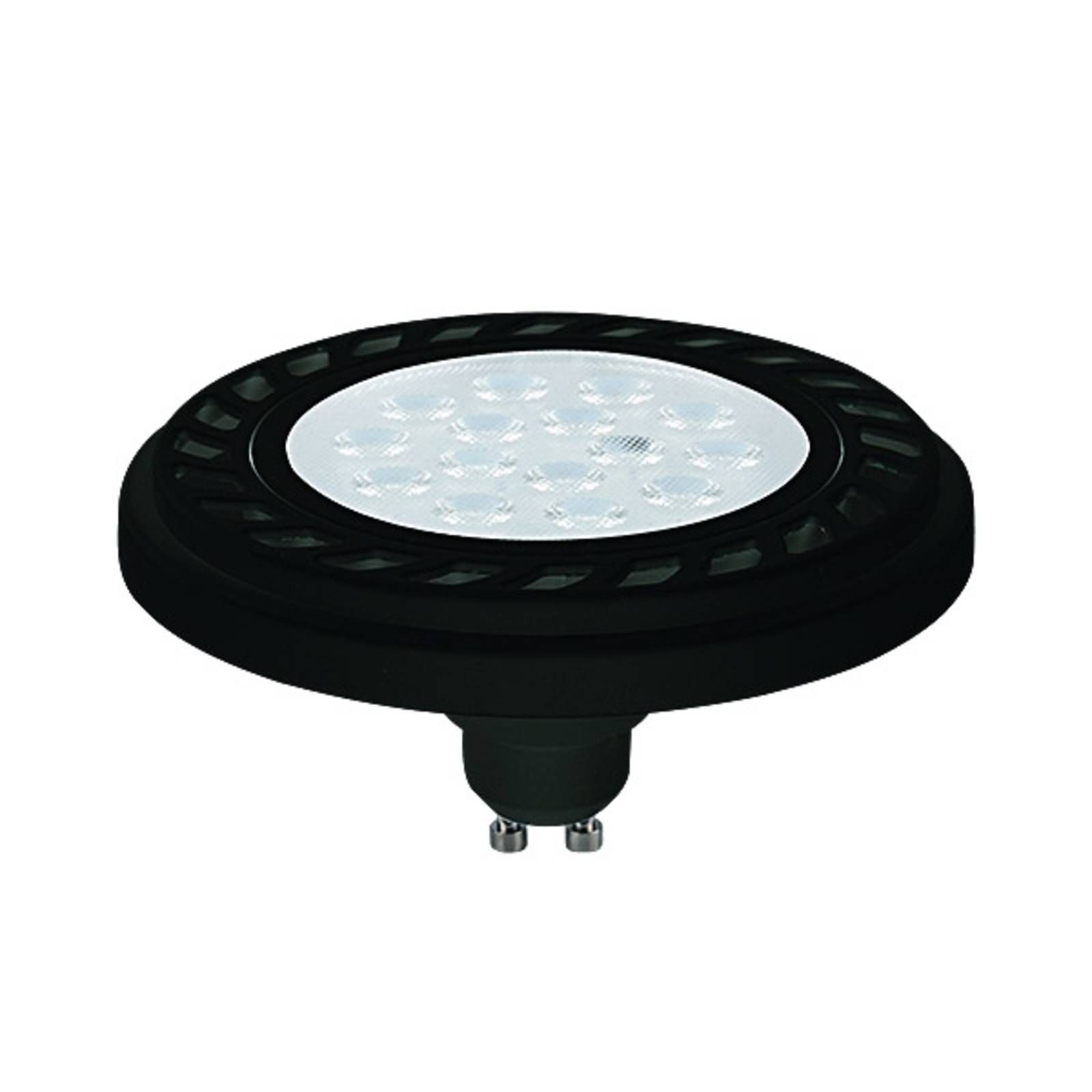 Euluna LED reflektor GU10 ES111 9 W 30° čierna 3 000 K, GU10, 9W, Energialuokka: E, P: 5.8 cm