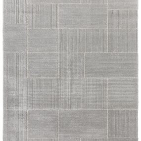 ELLE Decoration koberce AKCIA: 80x150 cm Kusový koberec Glow 103654 Light grey / Cream z kolekcie Elle - 80x150 cm