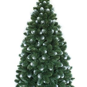 Umelý vianočný stromček Borovica Zasnežená 180cm