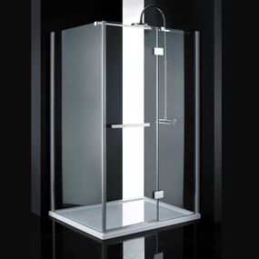 Aquatek - CRYSTAL R33 obdĺžnikový sprchový kút 120 x 90, číre sklo