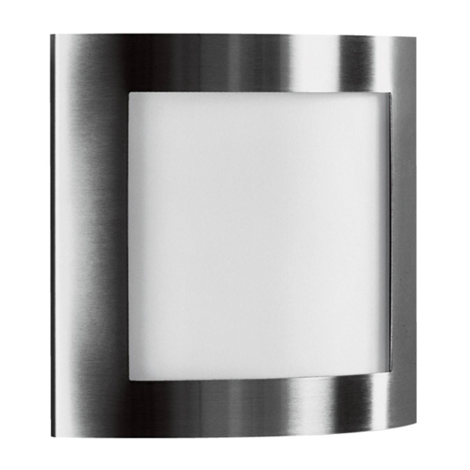 Albert Leuchten Vznešené vonkajšie nástenné svietidlo 439, ušľachtilá oceľ, sklo, E27, 75W, L: 26 cm, K: 26.5cm