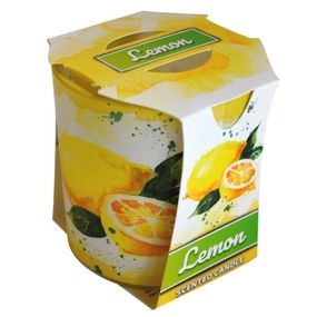 MAKRO - Sviečka v skle Lemon
