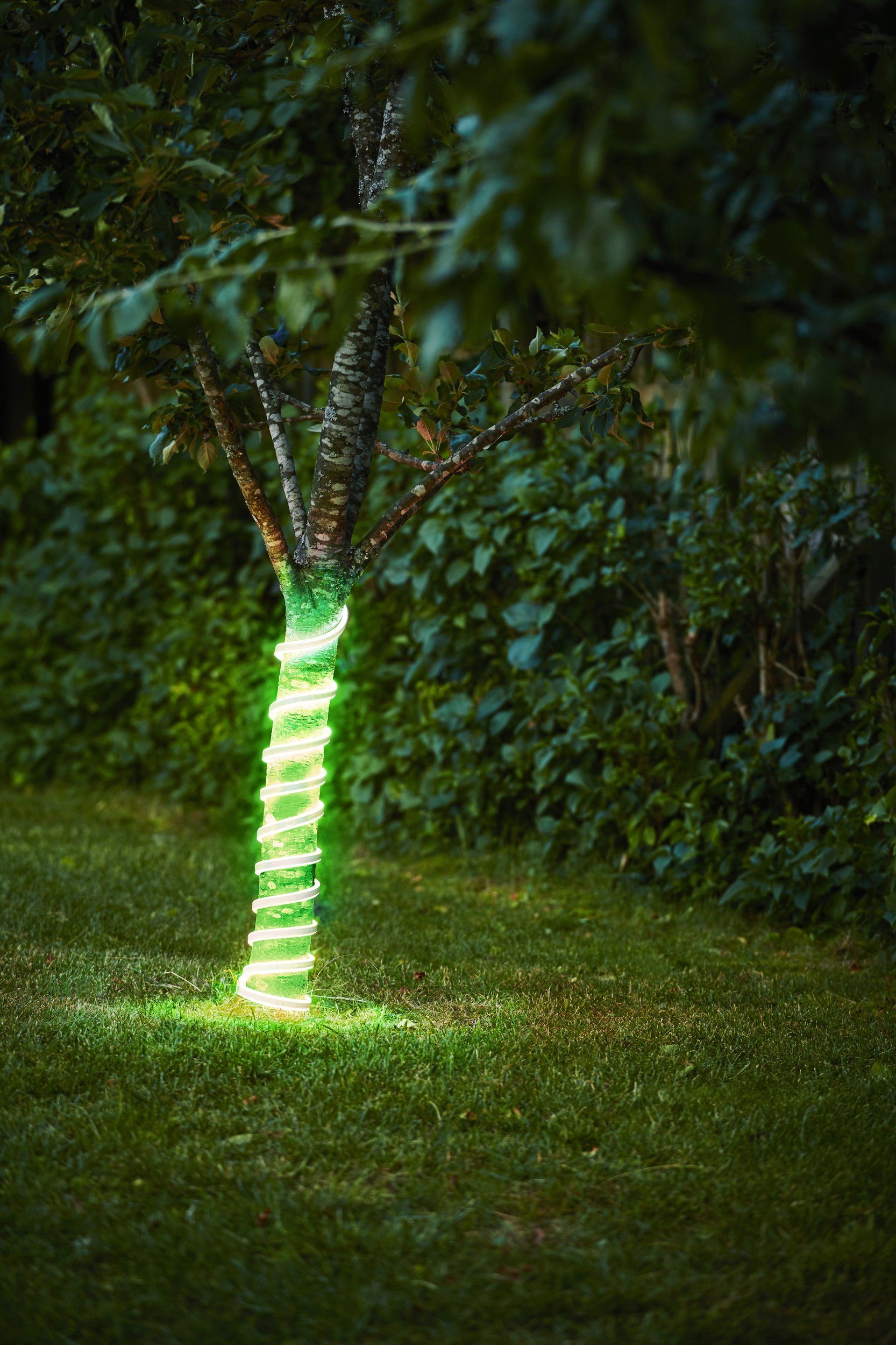 EGLO OUTDOOR 900222 FLATNEONLED vonkajší svetelný pásik LED 5000mm 480X0,2W IP44 zelená