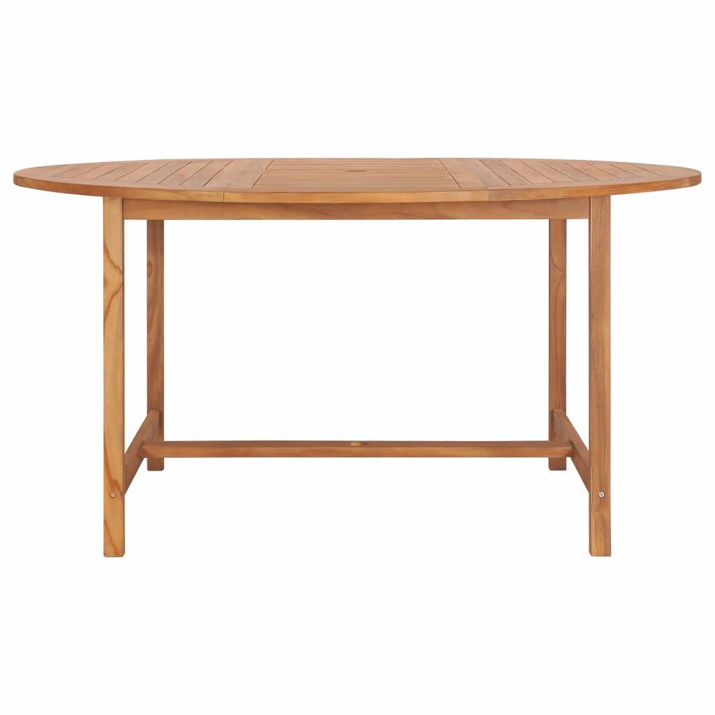 vidaXL Záhradný stôl 150x76 cm, tíkový masív 49007
