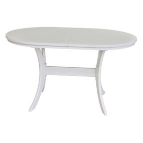 Sconto Jedálenský stôl UWAIS biela