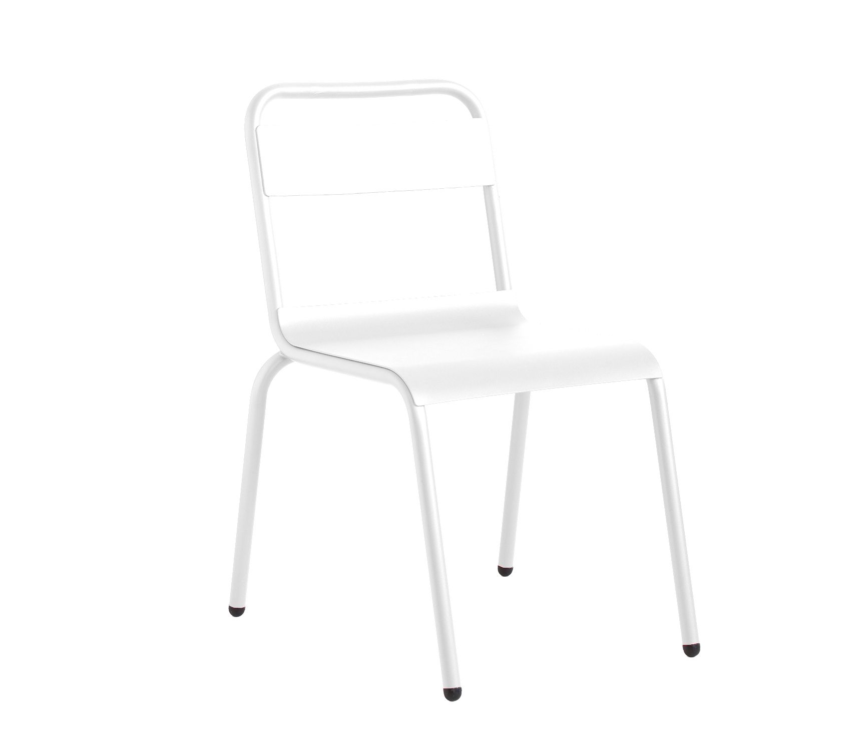 ISIMAR - Hliníková stolička BIARRITZ - biela