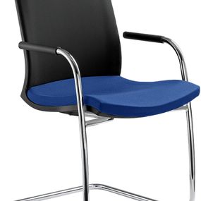 LD SEATING Konferenčná stolička LYRA NET 204-Z-N4, kostra chrom