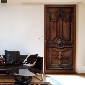 Fototapeta na dvere so znázornením luxusných dverí - 100x210