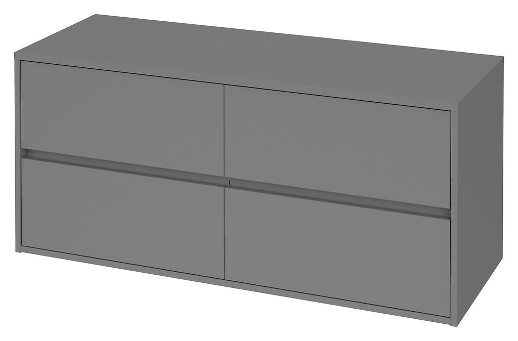 CERSANIT - Umývadlová skrinka CREA s doskou 120, sivá mat S931-006