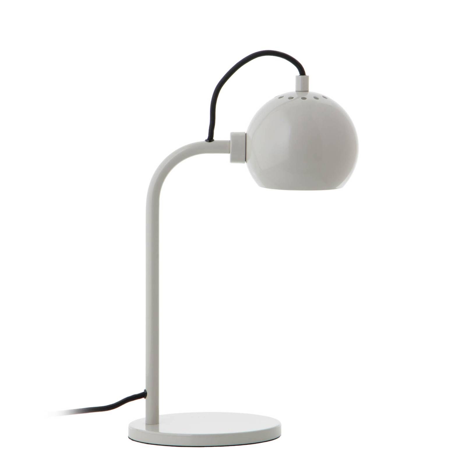 FRANDSEN Ball Single stolová lampa, svetlosivá, Obývacia izba / jedáleň, kov, E14, 25W, L: 16 cm, K: 37cm