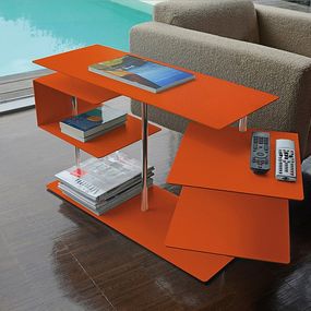 Radius design cologne Stolík RADIUS DESIGN (X-CENTRIC TABLE 2 orange 570B) oranžový