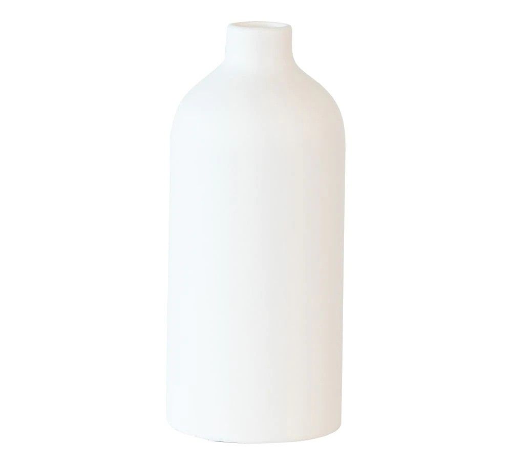 Keramická váza PICARDY, matt white (S)