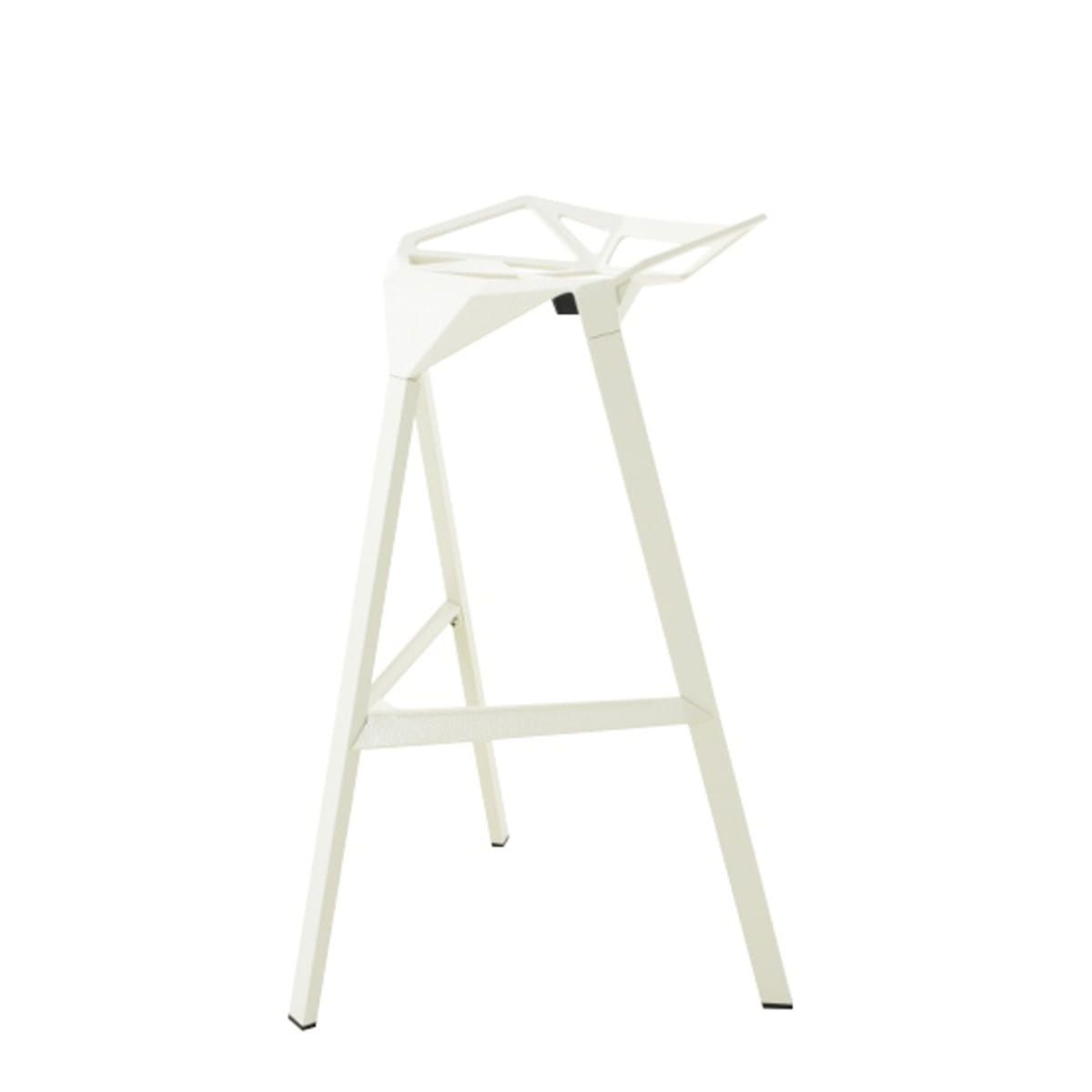 MAGIS - Barová stolička STOOL_ONE nízka - biela