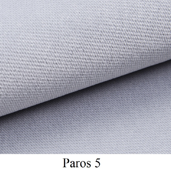 Čalúnená manželská posteľ s roštom Branco 200 - svetlosivá (Paros 05)