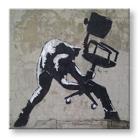 Obraz na plátne Street ART – Banksy