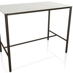 BONTEMPI - Vonkajší barový stôl MOON, 120-160x80 cm