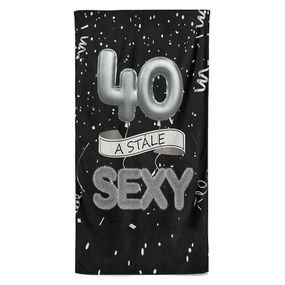 Osuška Stále sexy – čierna (vek: 40)