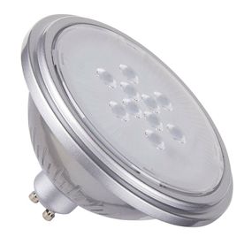 SLV BIG WHITE QPAR111 GU10 LED světelný zdroj stříbrný 7 W 4000 K CRI 90 25° 1005293