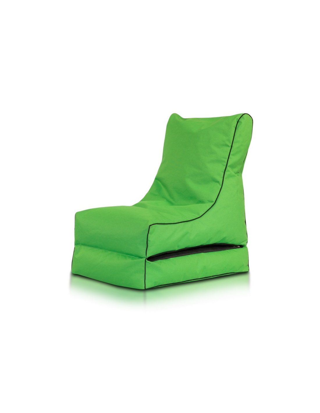 Supplies FUMIKO tkaný sedací vak polyester - zelený